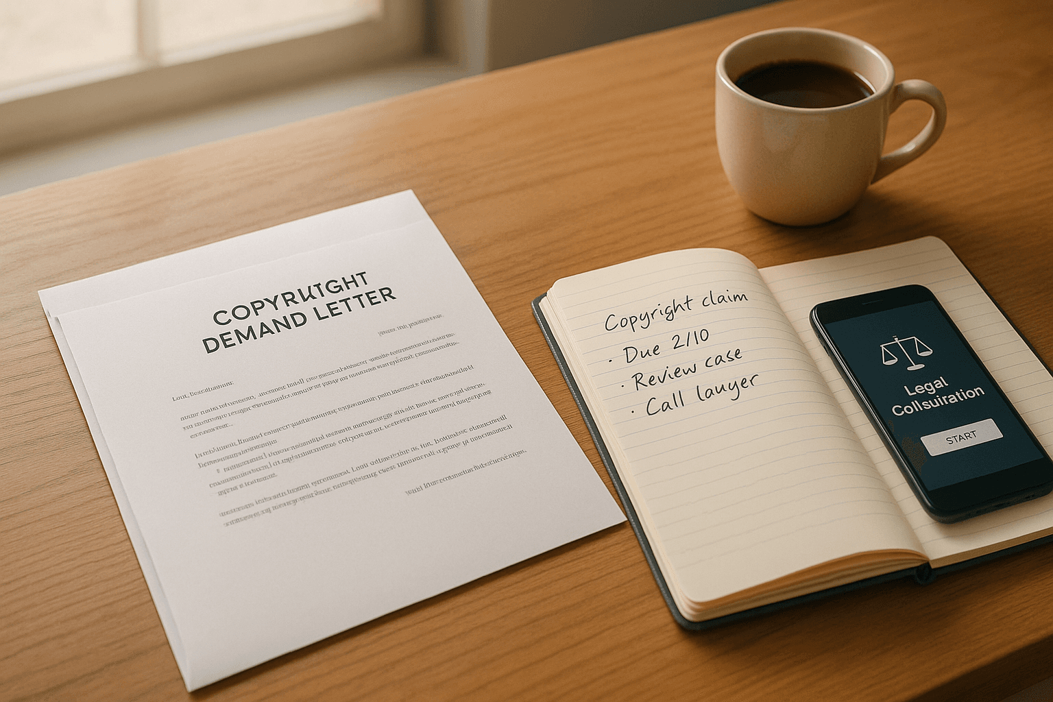 Emergency Checklist: First 48 Hours After Receiving a Copyright Demand Letter