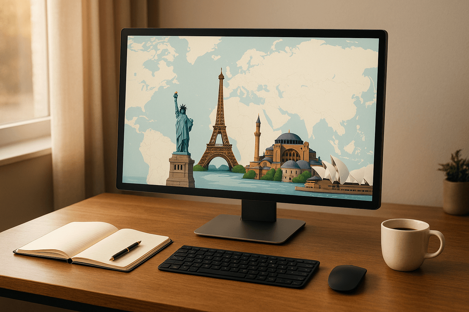 Landmark Recognition for Copyright Compliance